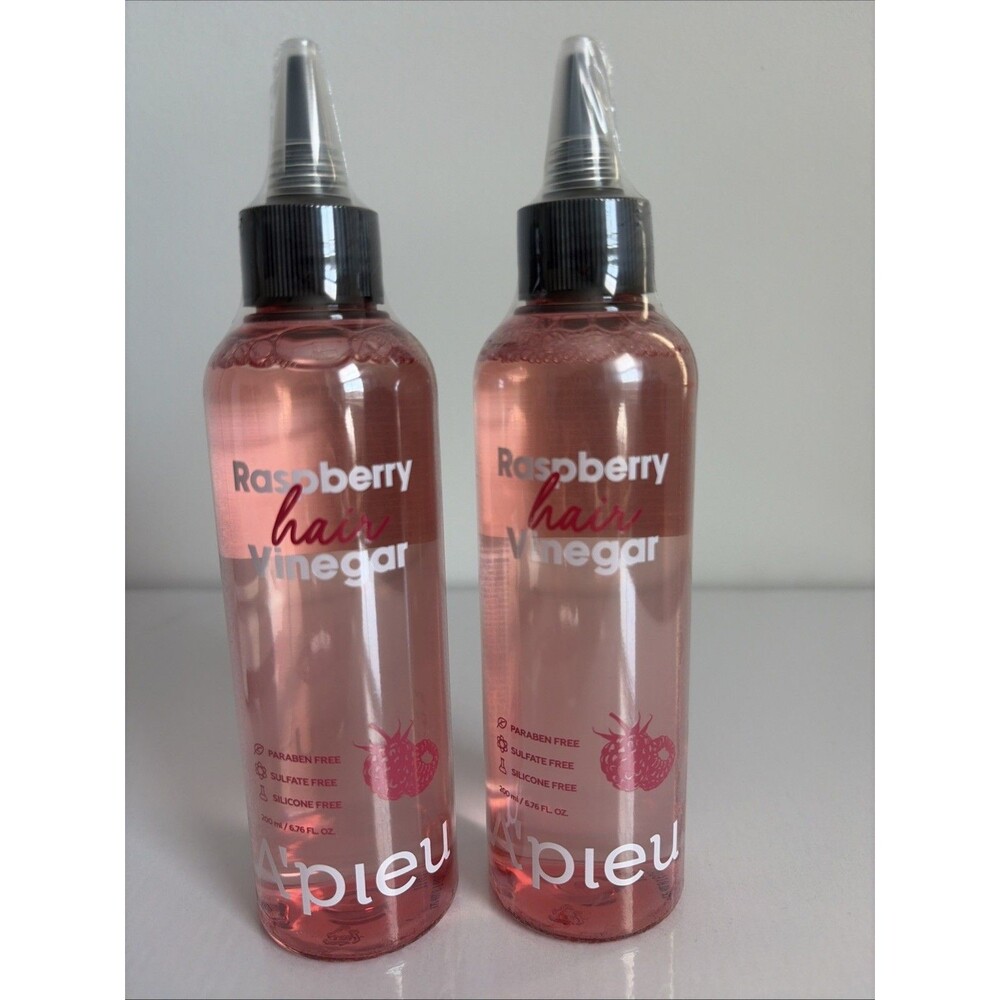 NEW (2-Pack) A'PIEU Raspberry Hair Vinegar Scalp Treatment 200ml K-Beauty SEALED